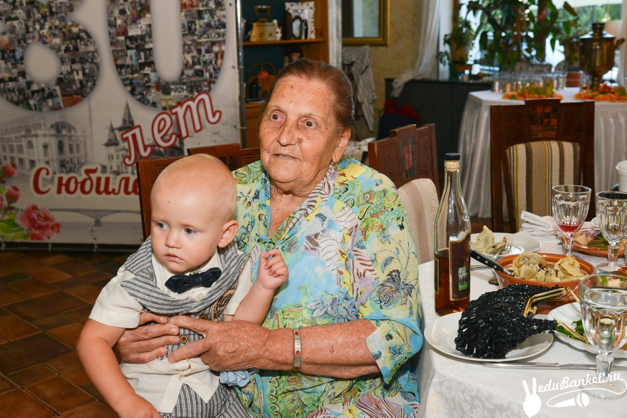 80-летний юбилей в ресторане 
