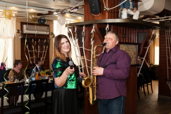 Юбилей Наталии в ресторане Глобус_1