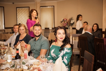 Свадьба Андрея и Алины в кафе 