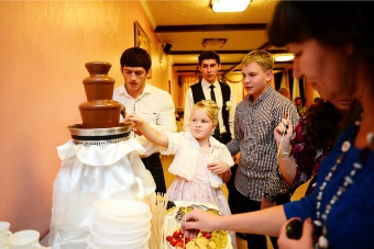 Шоколадная свадьба Максима и Даши_15