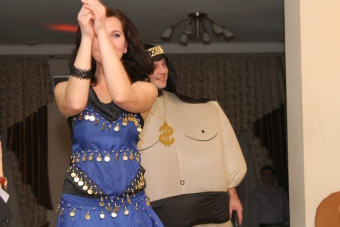 Новогодний корпоратив в кафе Родина