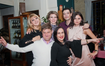 Новогодняя вечеринка в ресторане "Одесса"